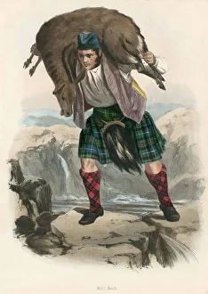 Mac Rae, from The Clans of the Scottish Highlands, pub. 1845 (colour lithograph) Mac Rae, from The Clans of the Scottish Highlands, pub. 1845 (colour lithograph)