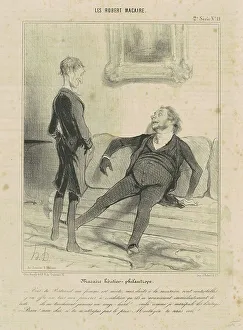 Villain Prints: Macaire Hértier-Philantrope, 19th century. Creator: Honore Daumier