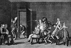 The Macarony Dressing Room, 1772. Artist: Charles White