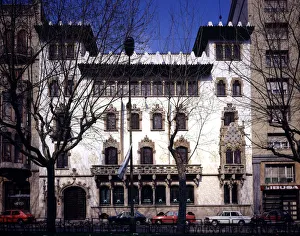 Josep Prints: Macaya House, 1901 by Josep Puig i Cadafalch