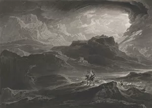Martin John Gallery: Macbeth, 1828. Creator: Thomas Goff Lupton