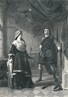 Macbeth, c1870. Artists: Alexander Keith Johnston, Charles W Sharpe