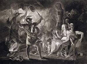 Josiah Collection: Macbeth, the three witches and Hecate, 1805. Artist: John Boydell