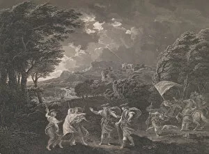 Images Dated 27th October 2020: Macbeth and the Witches (Shakespeare, Macbeth, Act 1, Scene 1), 1770