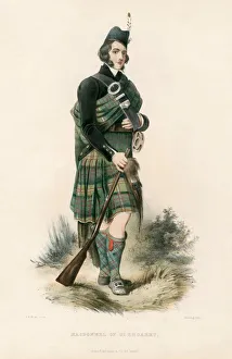 Macdonnel of Glengarry, from The Clans of the Scottish Highlands, pub