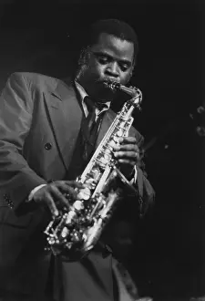Saxophone Prints: Maceo Parker, North Sea Jazz Festival, 2001. Creator: Brian Foskett