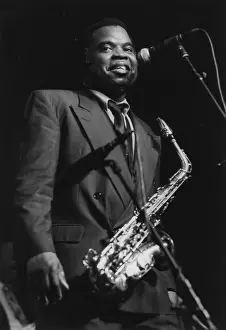 Saxophone Prints: Maceo Parker, North Sea Jazz Festival, 2001. Creator: Brian Foskett