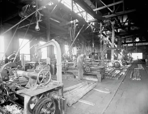 Smithy Prints: Machine shop, Merchants Despatch Transportation Co
