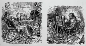 Comparison Prints: Machinery ahead of art - The portrait taker - The portrait painter
