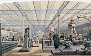 Machinery Hall, Crystal Palace Exhibition, London, 1851