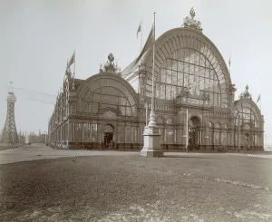 All Russia Exhibition 1896 Gallery: Machines corner, the All-Russia Exhibition, Nizhny Novgorod, Russia, 1896. Artist: Maxim Dmitriev