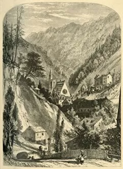 Harry Gallery: Machu Chunk, from Foot of Mount Pisgah, 1872. Creator: Harry Fenn