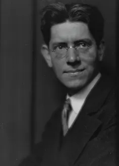 Mackaye Percy Prints: MacKaye, Percy, portrait photograph, 1913. Creator: Arnold Genthe