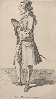 Images Dated 29th September 2020: Macklin Orator, 1750-80. 1750-80. Creator: Thomas Patch