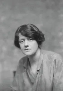 Intelligent Prints: Macre, Leila, Mrs. portrait photograph, 1917. Creator: Arnold Genthe