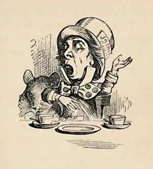 Nonsense Prints: The Mad Hatter, 1889. Artist: John Tenniel
