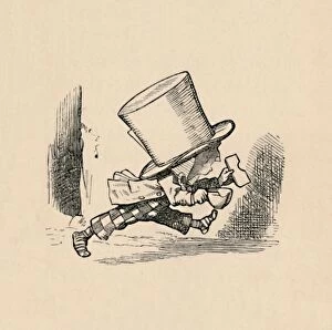 Cup Of Tea Gallery: The Mad Hatter, in the chapter The Tarts, 1889. Artist: John Tenniel