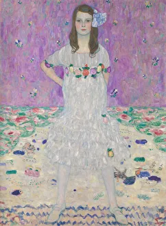 Gustav Prints: Mada Primavesi (1903-2000), 1912-13. Creator: Gustav Klimt