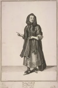 Marcellus Laroon Prints: Madam Creswell, Cries of London, (c1688?). Artist: Pierce Tempest