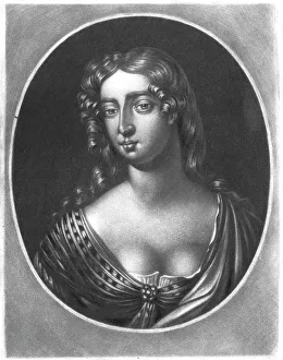 Richard Earlom Prints: Madam Mary Davis, actress and Mistress to Charles II, 1815. Creator: Richard Earlom
