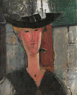 Amedeo Clemente Modigliani Gallery: Madam Pompadour, 1915. Creator: Amadeo Modigliani