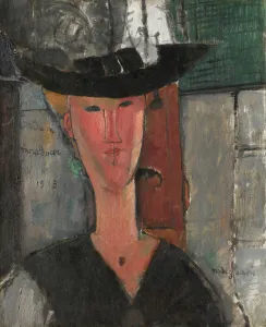 Long Prints: Madam Pompadour, 1915. Creator: Amadeo Modigliani