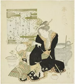 Madam Tang (Jp: To Fujin), from the series 'Twenty-four Paragons of Filial Piety