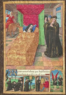 1490s Prints: Madame de Balsac on Her Deathbed; Ovid