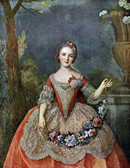 Madame de Beaujolais, 18th century (1910).Artist: Jean-Marc Nattier
