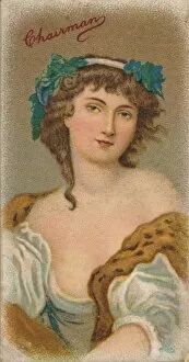 Dionysius Collection: Madame Cail as a Bacchante by Louis-Marie Sicardi (1746-1825), 1912
