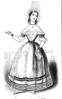 C And Xe9 Collection: Madame Celeste, 1842. Creator: Unknown