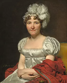 Madame David, 1813. Creator: Jacques-Louis David