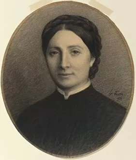 Madame Ditte, 1867. Creator: Henri Fantin-Latour
