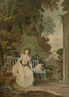 Janinet Collection: Madame Dugazon, 1770, (1913). Artist: Jean Francois Janinet