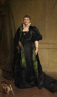 Madame Edith Marie Antoinette Constance van Eersel, the Artist's Wife, 1895. Creator: Karel Ooms