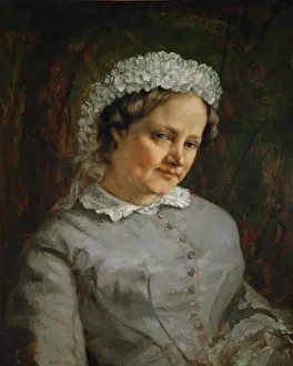 Gustave 1819 1877 Prints: Madame Euphrasie Proudhon, 1865