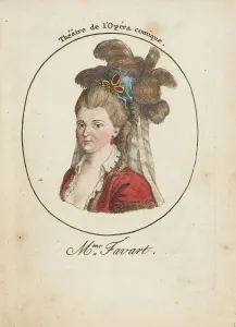 Madame Favart (1727-1772), Late 18th cent Artist: Anonymous