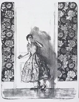 Mozart Wolfgang Amadeus Prints: Madame Figaro, 1917. Creator: Ethel Gabain