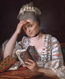David Louis Prints: Madame Francois Buron, 1769. Creator: Jacques-Louis David