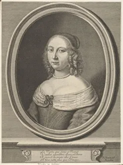 Jolly Prints: Madame de Gillier (Marie Jolly), ca. 1652. Creator: Robert Nanteuil