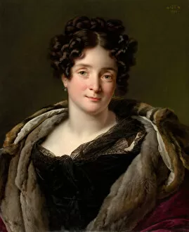 Girodet De Roucy Trioson Gallery: Madame Jacques-Louis-Etienne Reizet (Colette-Desiree-Therese Godefroy