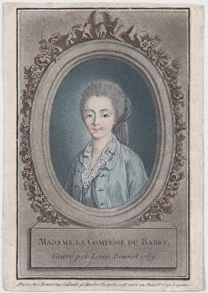 Madame La Comtesse du Barry, mid to late 18th century. Creator: Louis Marin Bonnet