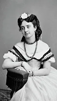 Ringlets Collection: Madame La Grange, between 1855 and 1865. Creator: Unknown