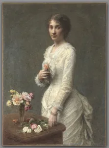 Madame Lerolle, 1882. Creator: Henri Fantin-Latour (French, 1836-1904)