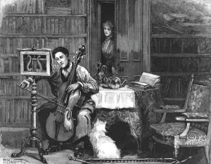 Francis Eleanor Trollope Prints: Madame Leroux'; By Francis Eleanor Trollope; There sat Mr