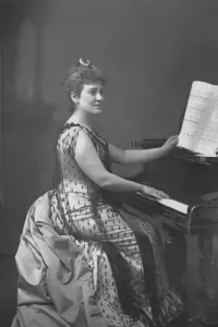 W D Downey Prints: Madame Nordica, c1891. Artist: W&D Downey