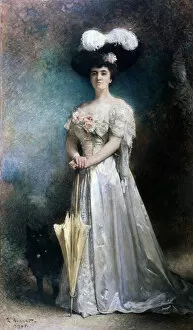 Images Dated 26th September 2006: Madame Pascal, 1905. Artist: Leon Joseph Florentin Bonnat