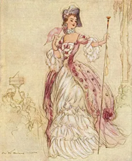 Madame de Pompadour, (1721-1764), 1937. Artist: Alexander K MacDonald Madame de Pompadour, (1721-1764), 1937. Artist: Alexander K MacDonald
