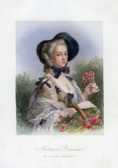 Images Dated 4th November 2006: Madame de Pompadour as the beautiful gardener