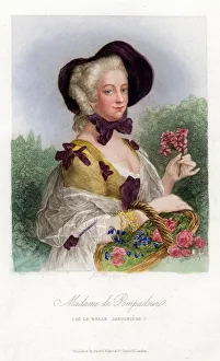 Pompadour Prints: Madame de Pompadour, c1740-1800
